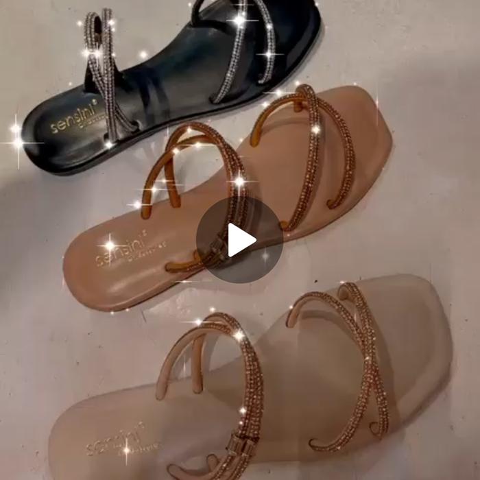 IMPORT BKK ORIGINAL SENSINI SANDAL #11 (Mewah Bangets) - ELEGANT