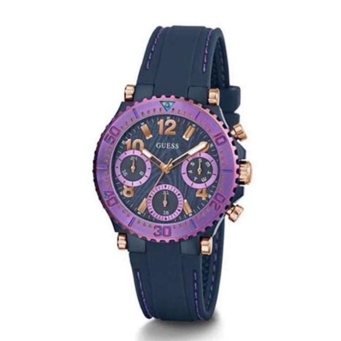 GUESS GW0466L2 Jam Tangan Rubber Wanita Original