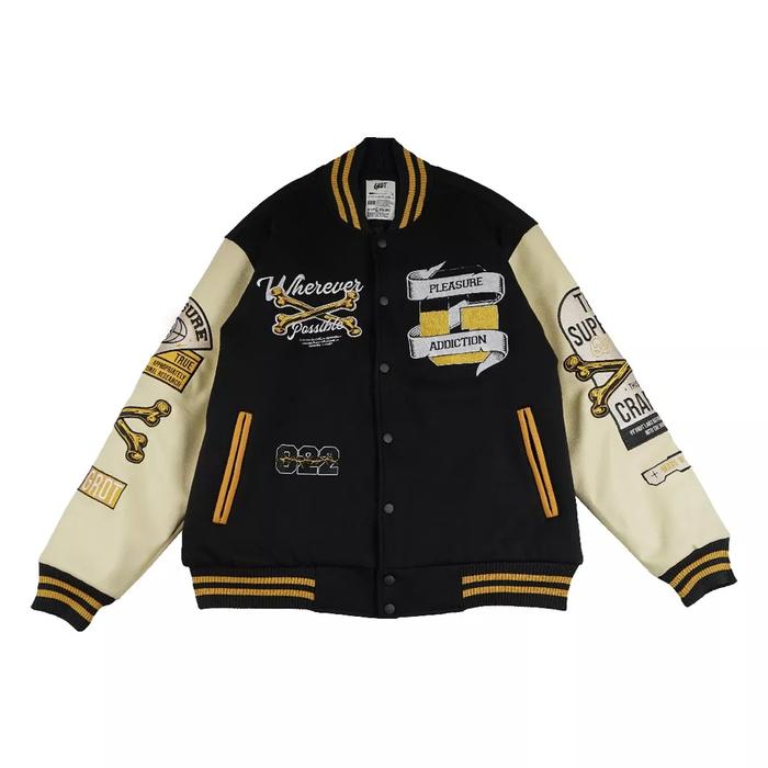 VARSITY GRDT - Jacket Varsity Pleasure Terbaru Pria Wanita