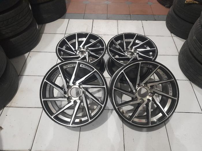 VELG MOBIL SECOND PRO RACING RING 15 LEBAR 7/8,5 PCD 4X100/114,3