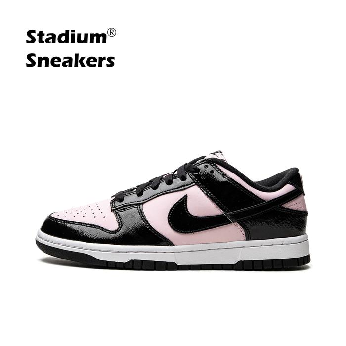 SB Dunk Low Black Pink Patent