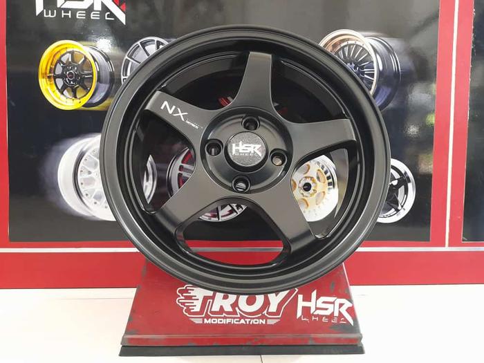Racing Pelek Terbaru KAILOLO JA157 HSR R15 Baut 4x100 Single Pcd Brio