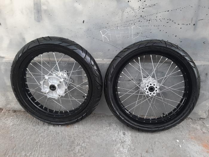 Ban crf 150 l semi cacing roda herex supermoto ban corsa ring 17