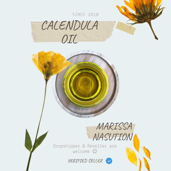 Calendula Oil Minyak Essential Bunga Pot Marigold 100 ML
