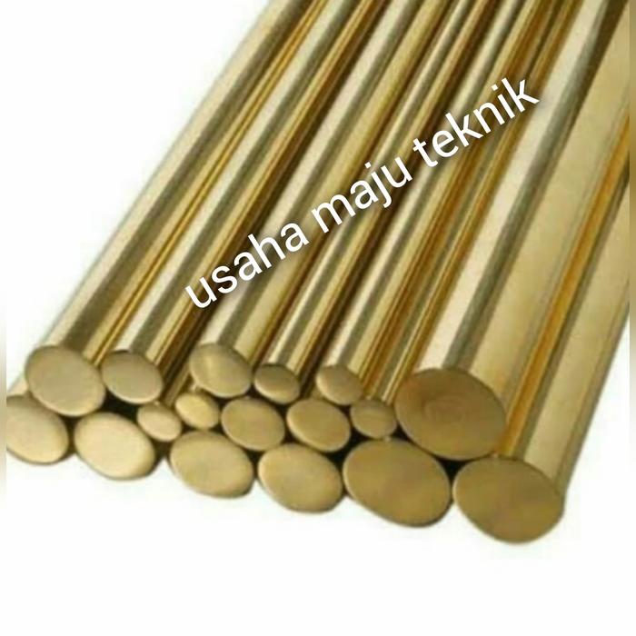 rod as kuningan diameter 8mm × 100cm / kuningan bulat 8mm ×1000mm
