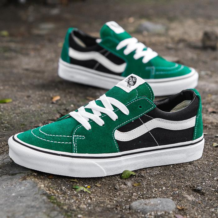 Vans Sk8 Low Black Green Original