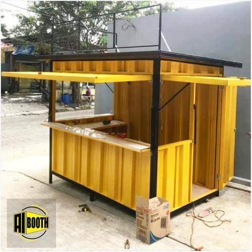 booth container booth kontainer
