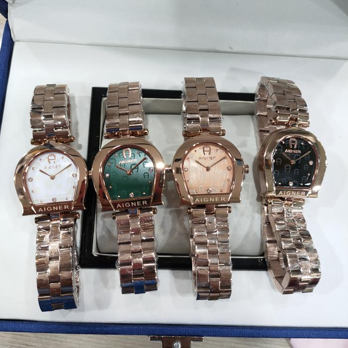 Jam Tangan Wanita Aigner Varese A45600 Stainless Steel Rose