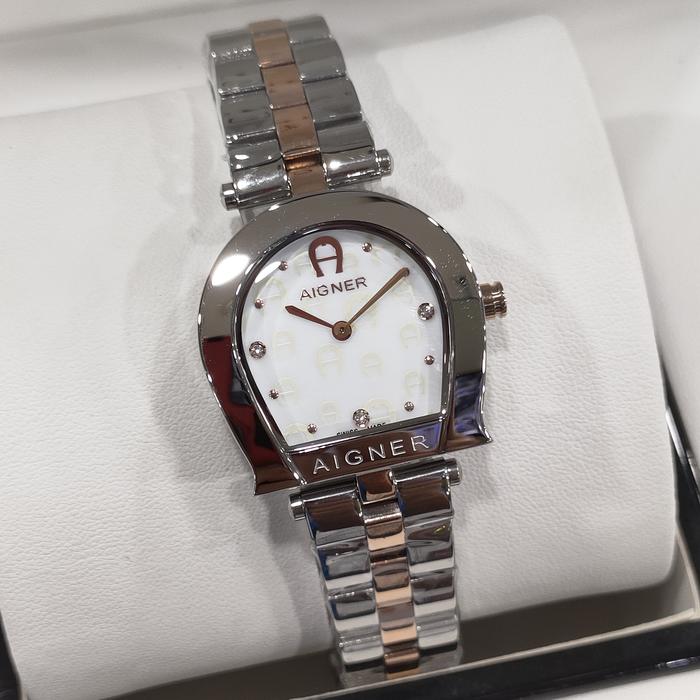 Jam Tangan Wanita Aigner Varese A45600 Stainless Combi Rose