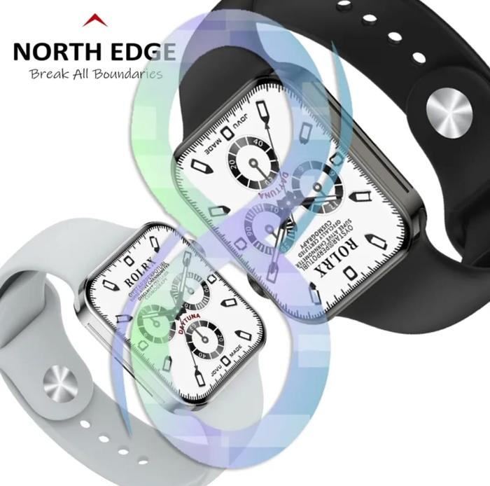 NORTH EDGE S8 Jam Tangan Pria Pengukur Tekanan Darah Bisa Telepon