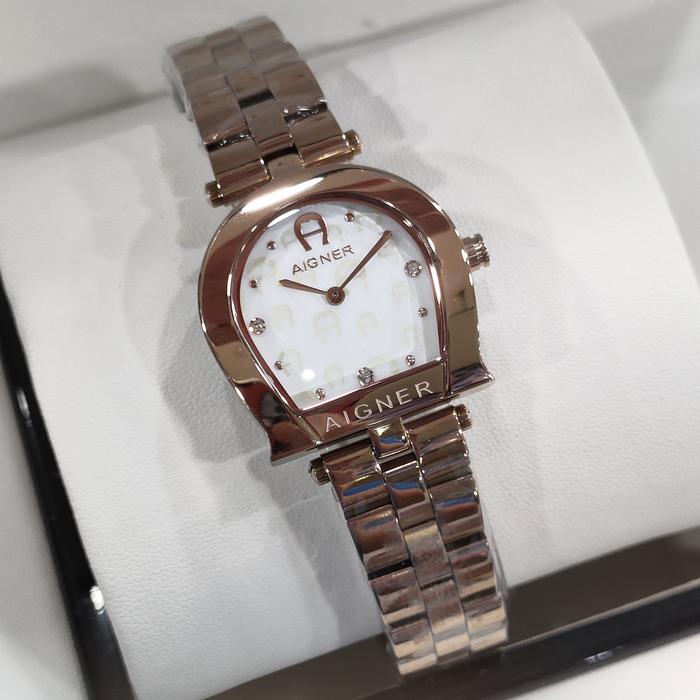 Jam Tangan Wanita Aigner Varese A45600 Stainless Rosegold