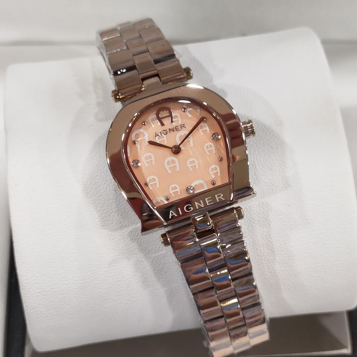Jam Tangan Wanita Aigner Varese A45600 Stainless Steel Rosegold Ori
