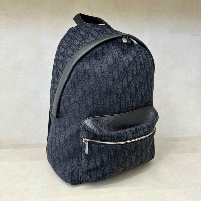 CHRISTIAN DIOR RIDER BACKPACK OBLIQUE BLACK