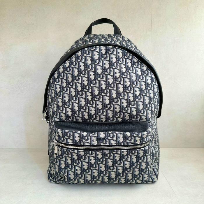 CHRISTIAN DIOR RIDER BACKPACK OBLIQUE NAVY