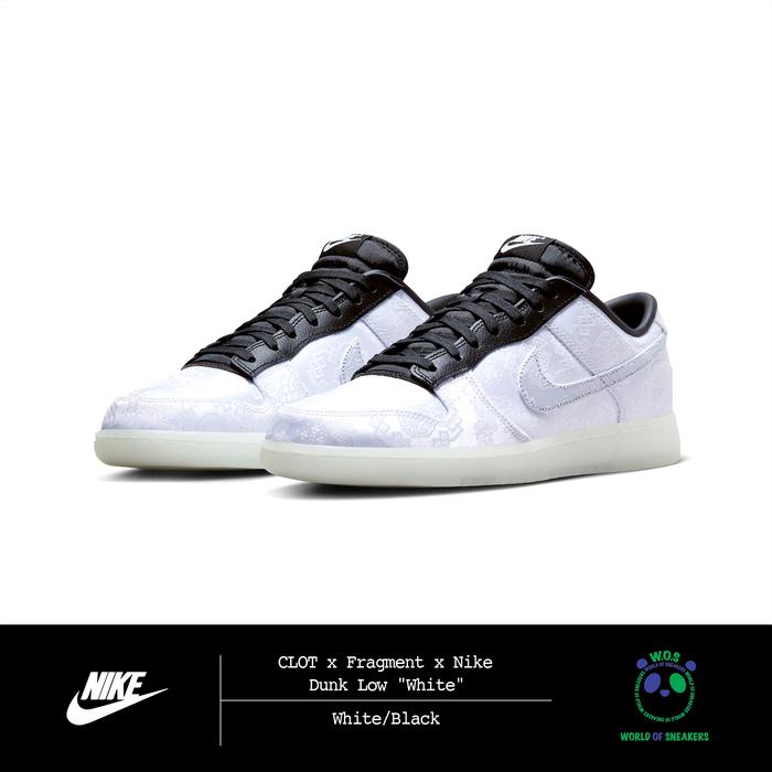 CLOT x Fragment x Nike Dunk Low