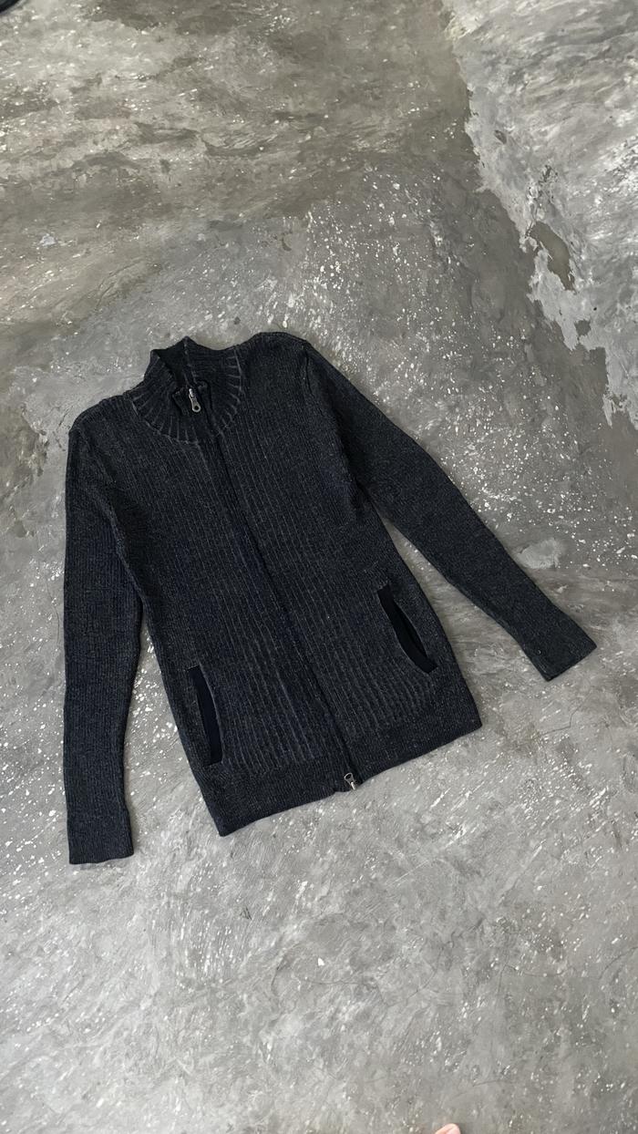Authentic / Original Michel Klein Homme Cardigan (Black)