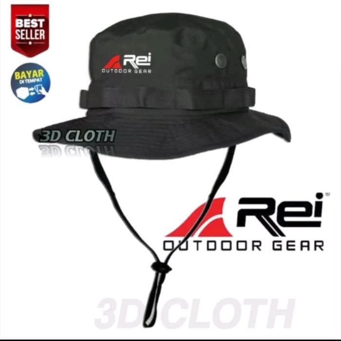 TOPI RIMBA REI OUTDOOR HIKING CAPS PREMIUM ORIGINAL LOGO REI OUTDOOR