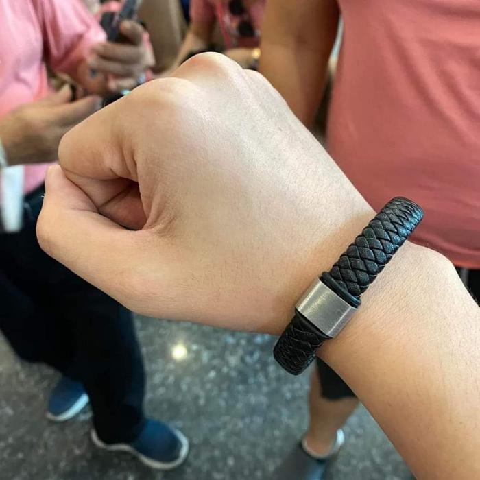 NEW! GELANG KK LIFORCE Leather Bracelet Kulit Sapi Asli KK Indonesia
