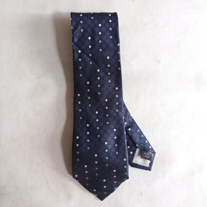 dasi avv homme japan jacquard polka dots silk neck tie