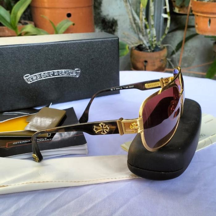 CHROME HEARTS kacamata original bagus mewah jual murah