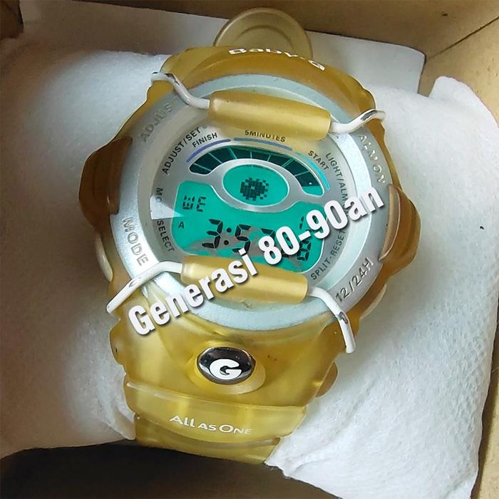 Jam Tangan Casio Baby-G Original Dolphin Lumba Lumba tahun 1999