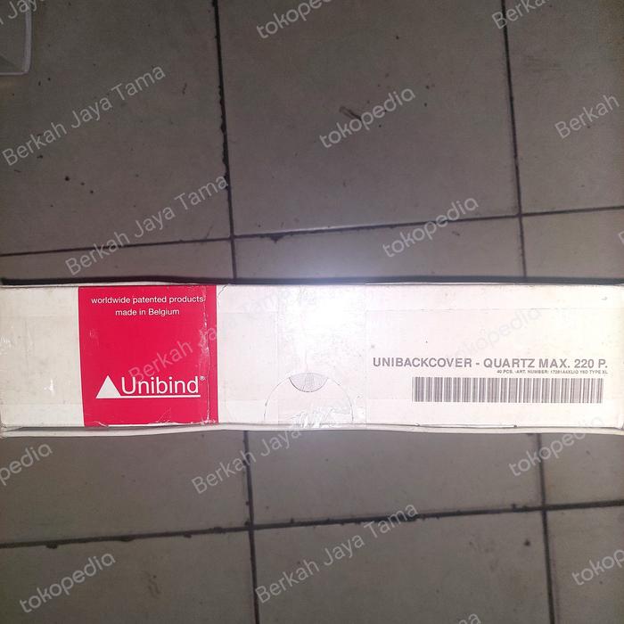 Unibind Unibackcover - Quartz Max 220P Sedus 40 Pcs untuk Jam Tangan - Watches