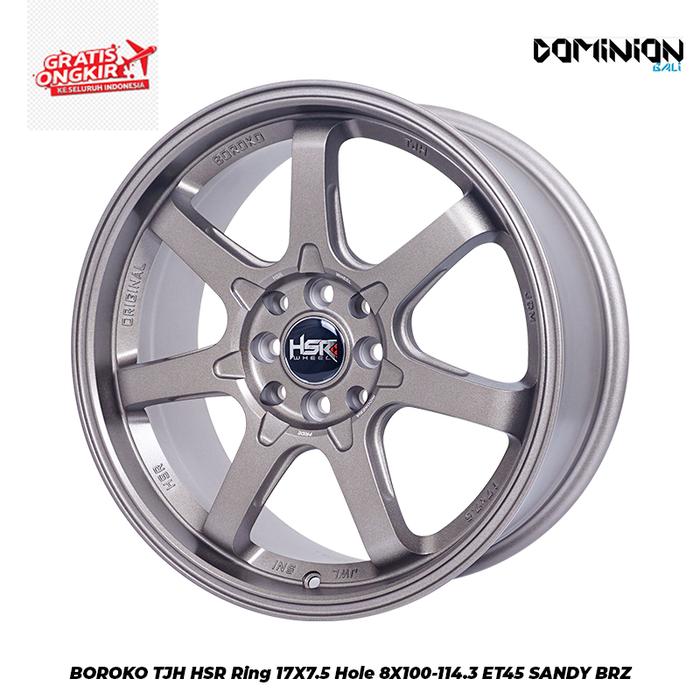 VELG MOBIL TE37 BRONZE RING 17 LUBANG 4 COCOK BUAT AVANZA,XENIA,YARIS