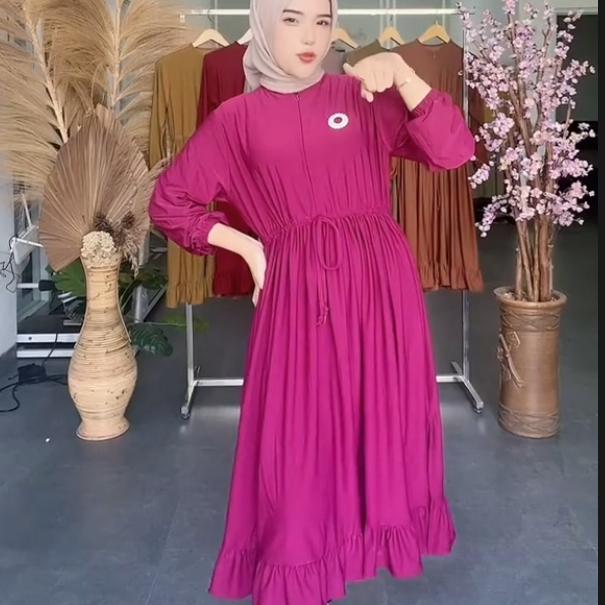 tunik jumbo bahan jersey zoya