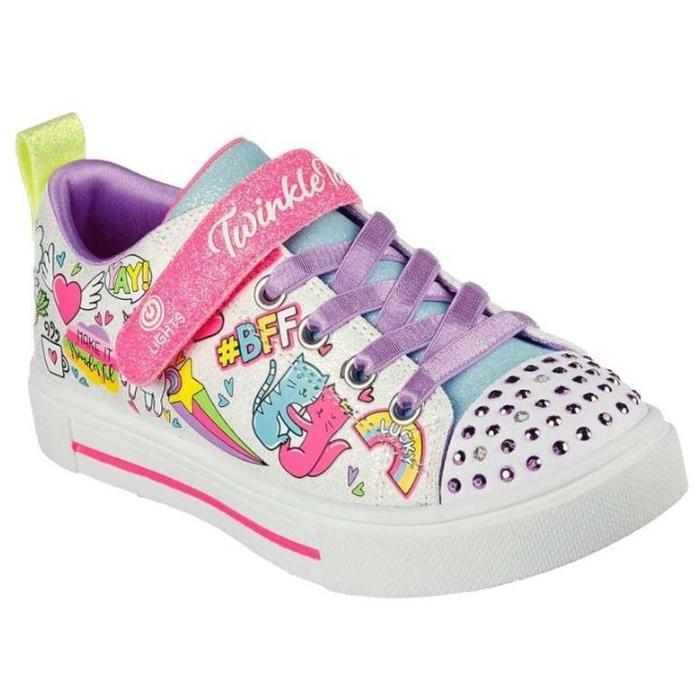 Sale!!Sepatu Lampu Anak Original BNIB Skechers Twinkle Spark BFF Magic