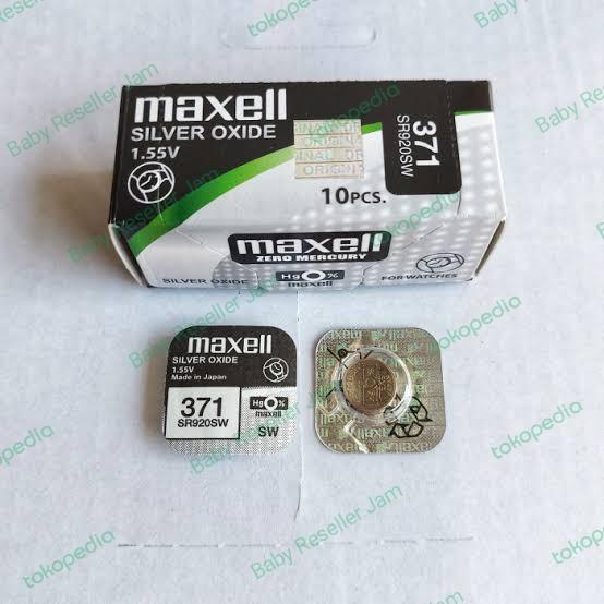 BATERAI MAXELL 371 SR920SW BATERAI MAXELL 371 MAXELL 920 ORIGINAL