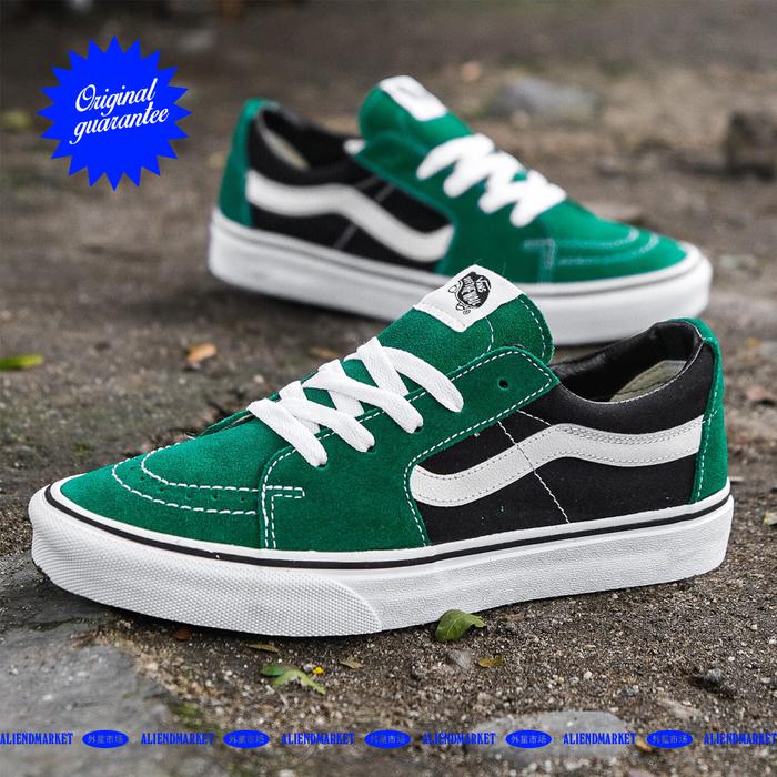 Vans Sk8 Low Black Green Original