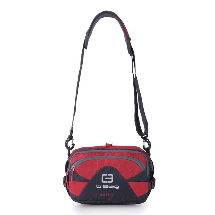 MICUPA - Coper Sling Bag Merah / Tas Selempang Pria