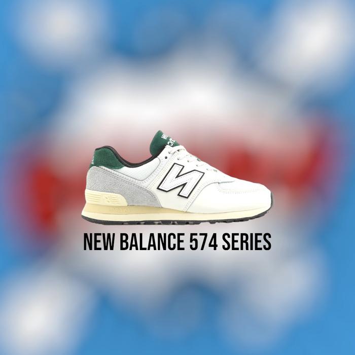 NB 574 New Balance 574 Legacy White Green ORIGINAL