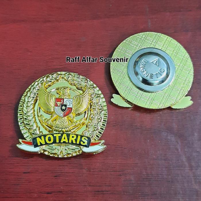Pin notaris - lencana notaris - bros