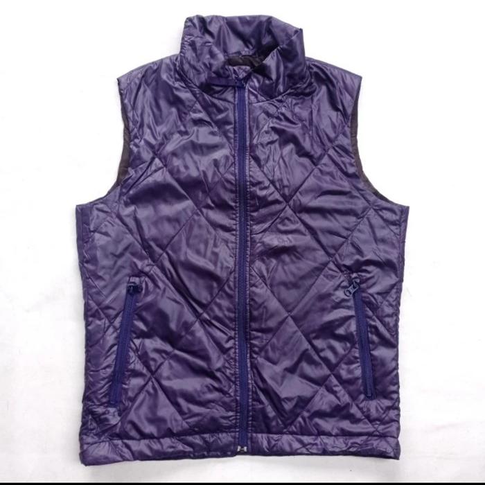 rompi uniqlo japan padded quilted air tech vest casual outdoor riding