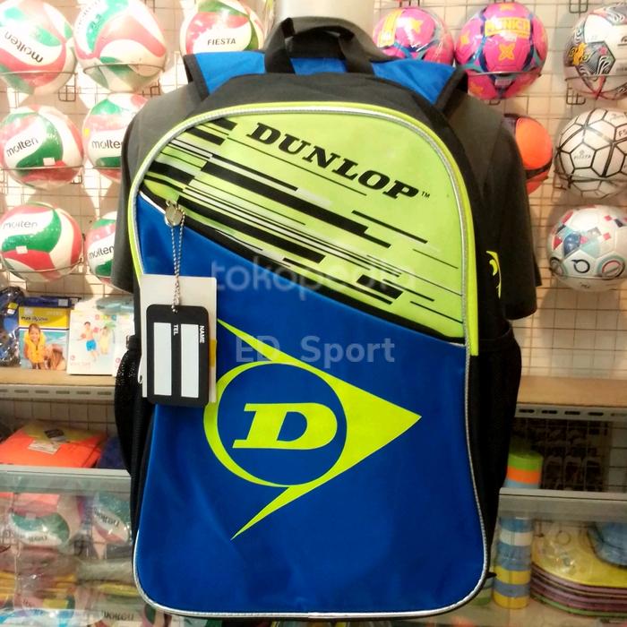 Tas kantong gandong gendong ransel Dunlop 1601 pria wanita 2 resleting