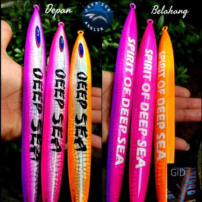 Deepsea Jig 600 Gram CrackleLong Amiss