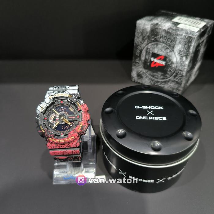 CASIO GSHOCK X ONE PIECE GA 110JOP-1A4 ONEPIECE ORIGINAL