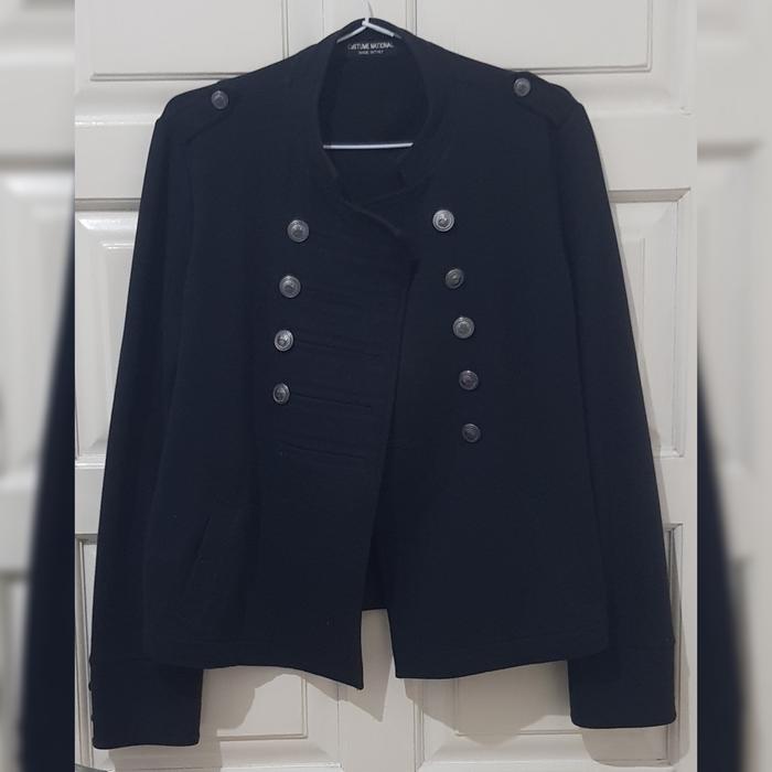 CNC Costume National military jacket like balmain chanel