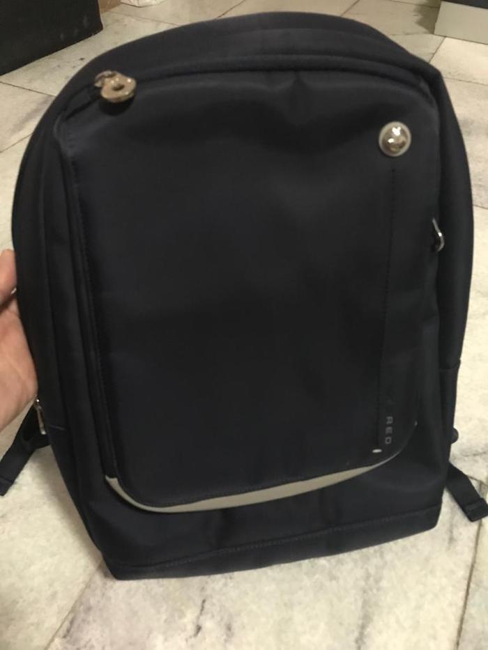 samsonite backpack red laptop
