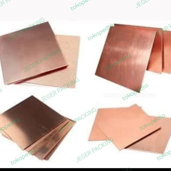 plat tembaga 0,5 15x15cm
