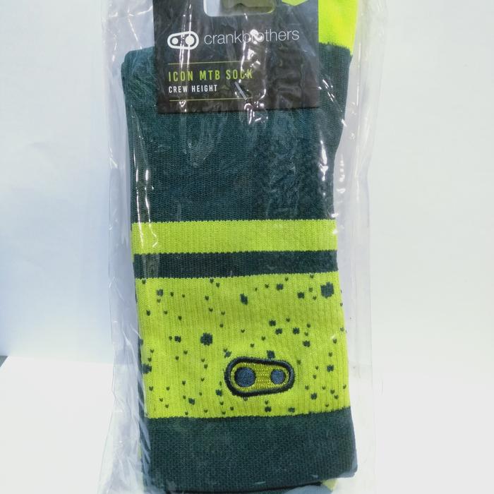 Crankbrothers Kaos Kaki icon MTB Size L-XL Green Lime