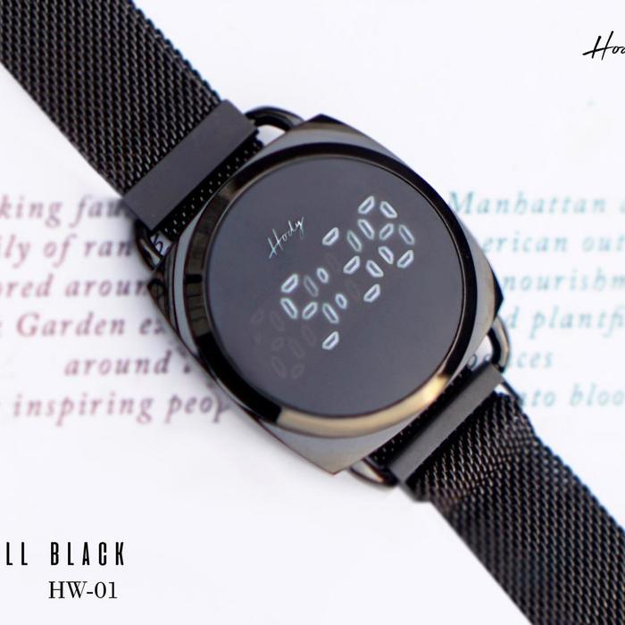 Hody Watch 01 LED Jam Tangan LED touch screen & magnetic buckle