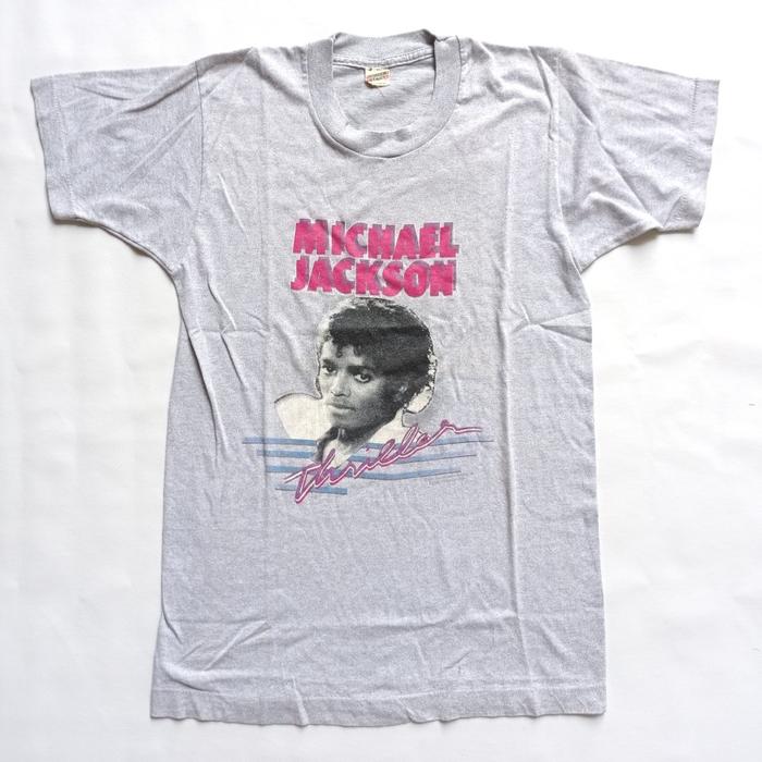 kaos vintage 80s michael jackson thriller 1984 original unisex jacko