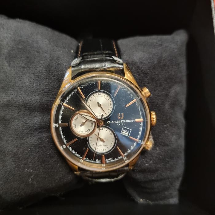 Jam Tangan Charles Jourdan Pria Authentic Paris Not Local