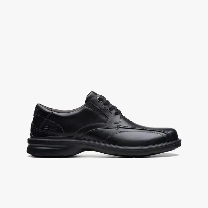 CLARKS Gessler Lace Original Loafers Pria Leather - Black