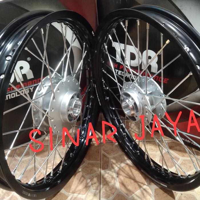velg jari ring 17 TDR satria 2t 2tak hiu lumba satria double disc