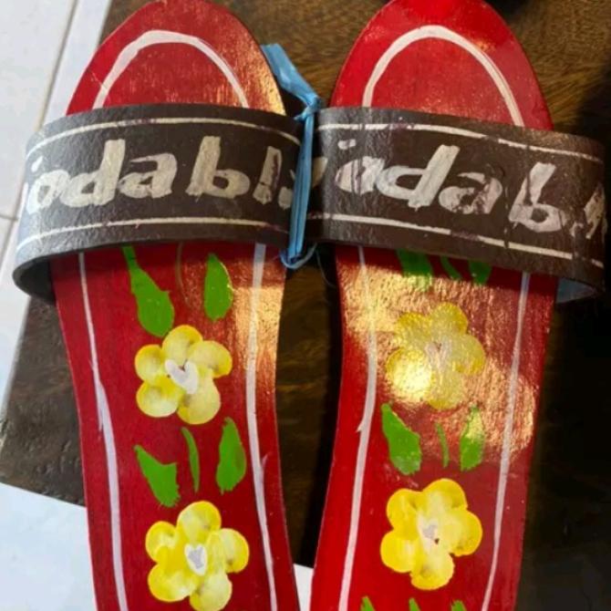 SANDAL BANGKIAK TEKLEK KAYU KHAS BLITAR