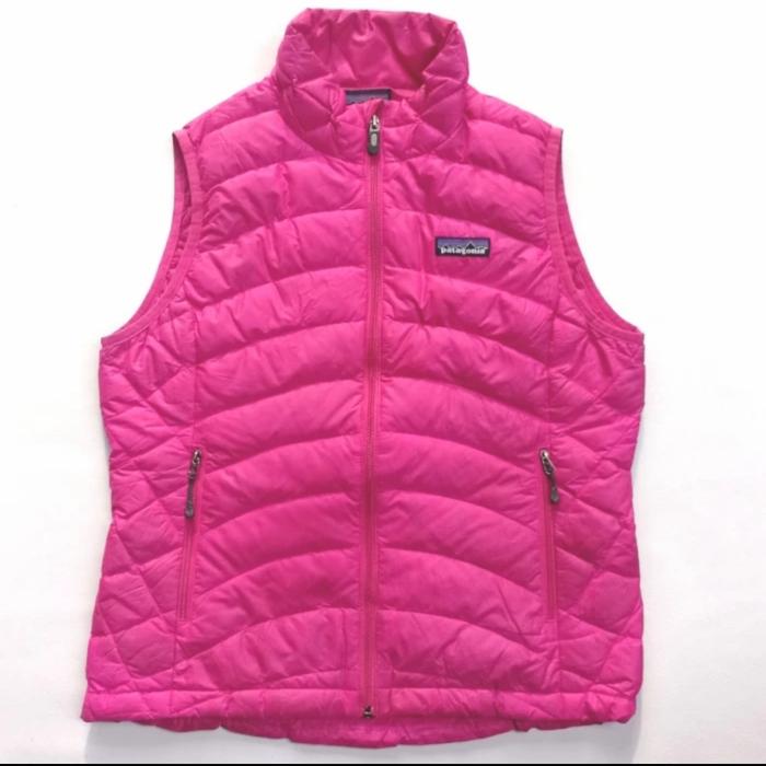 rompi patagonia padded goose down vest puffer bulang outdoor winter