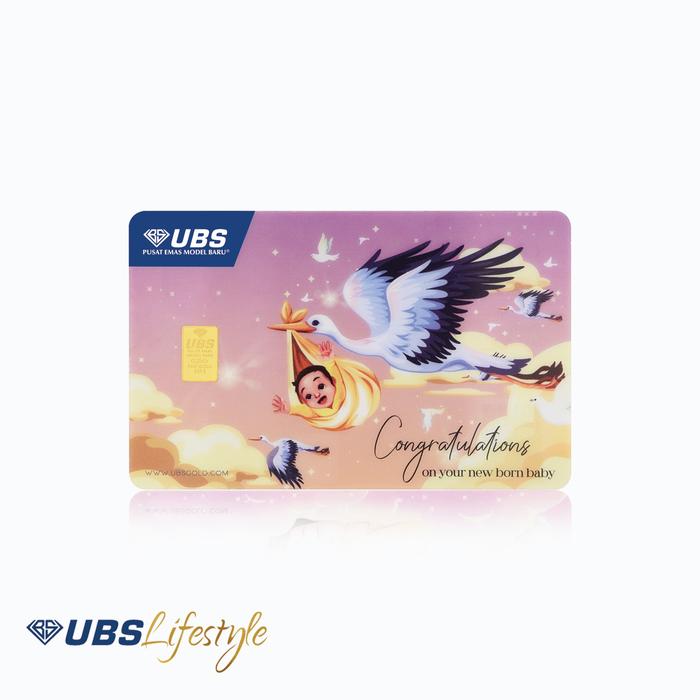 LOGAM MULIA UBS LOGAM MULIA EMAS ASLI 24 KARAT